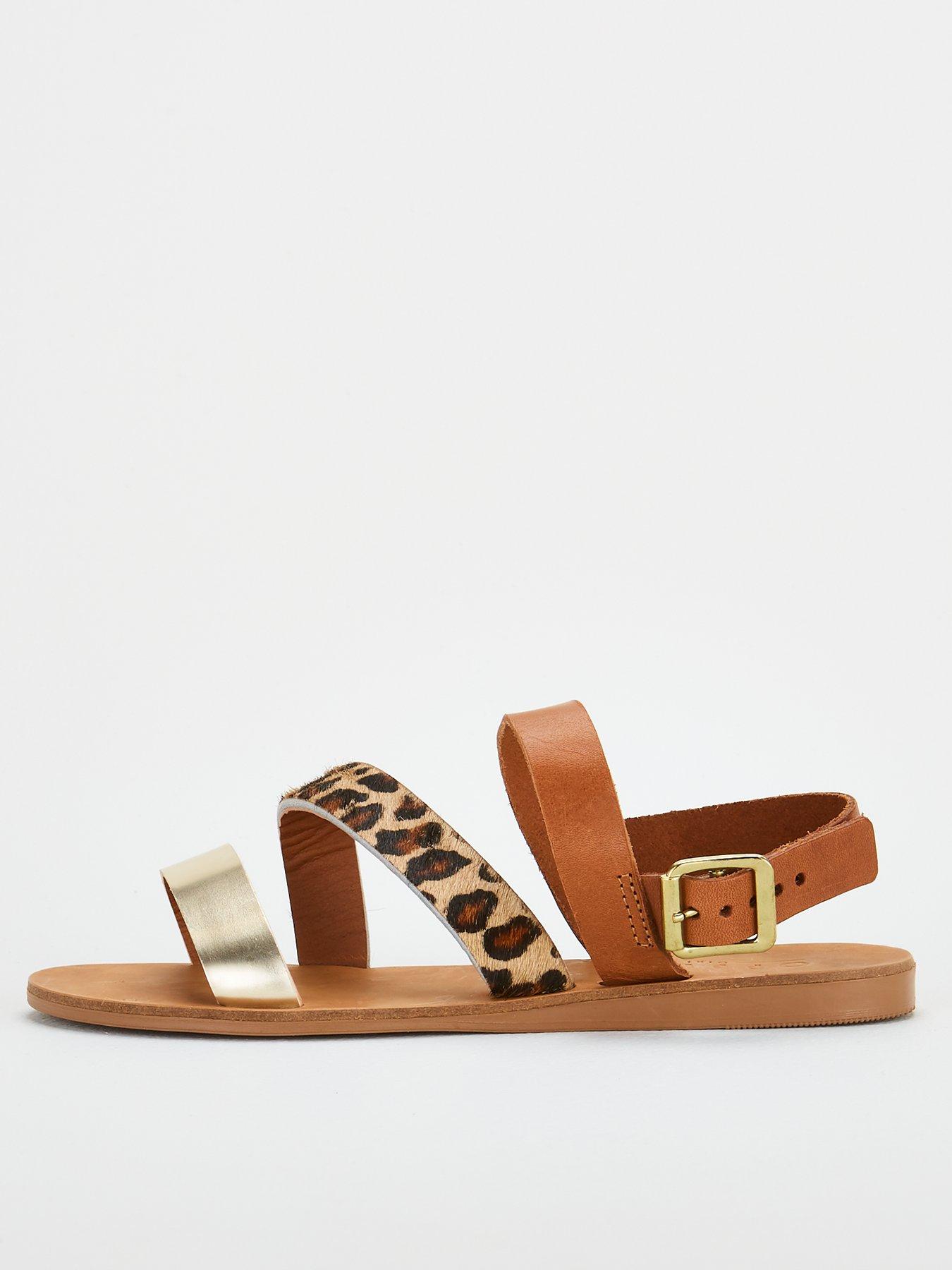 office sweetheart flat sandal
