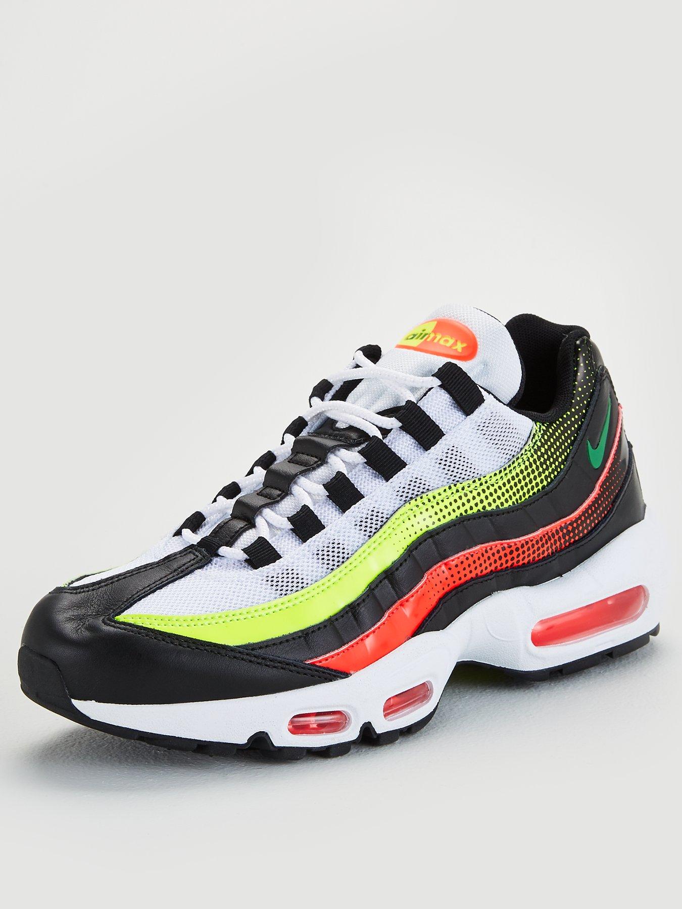 nike 95 black and orange