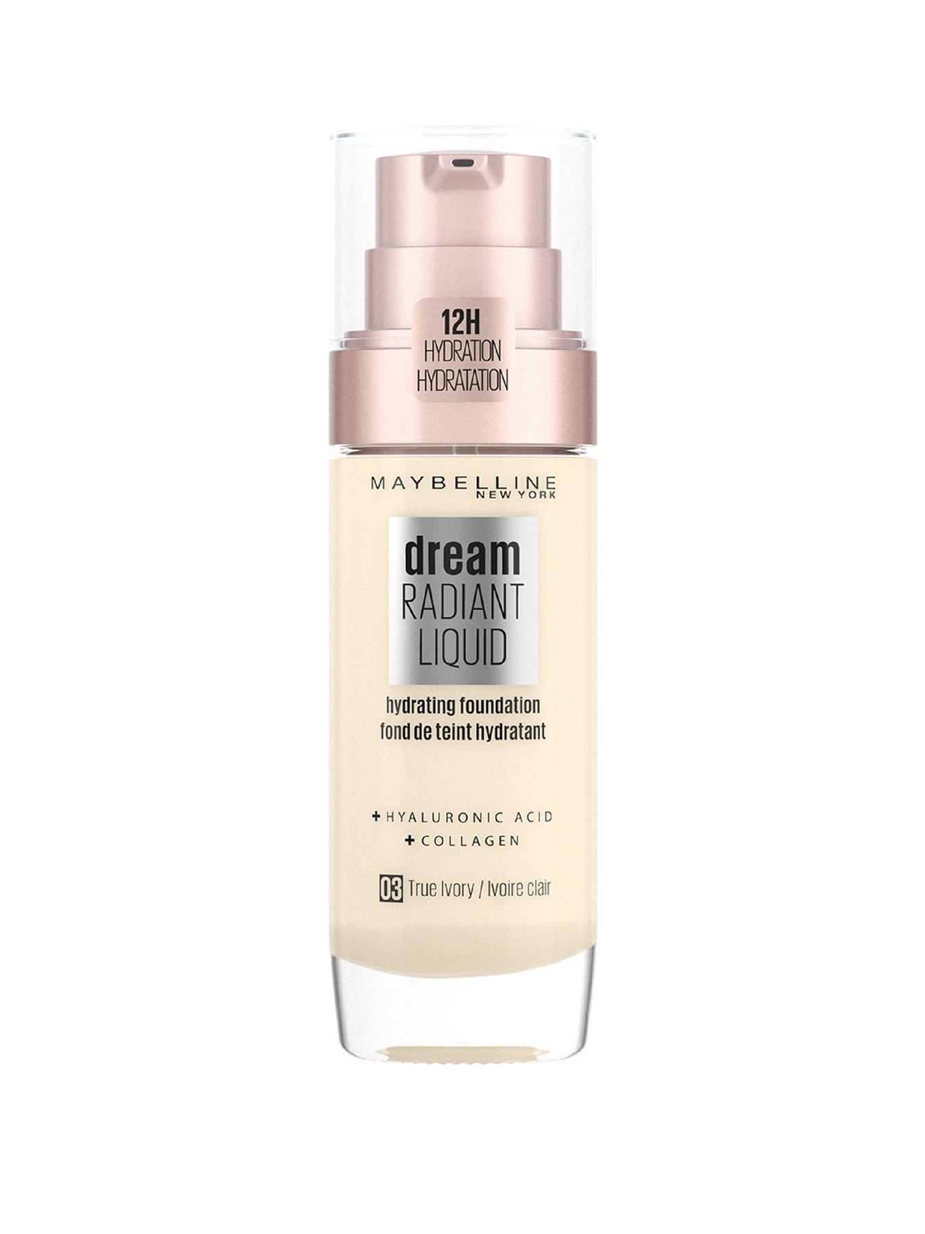 undefined Dream Radiant Liquid Hydrating Foundation with Hyaluronic Acid and Collagen - Lightweight, Medium Coverage Up to 12 Hour Hydration