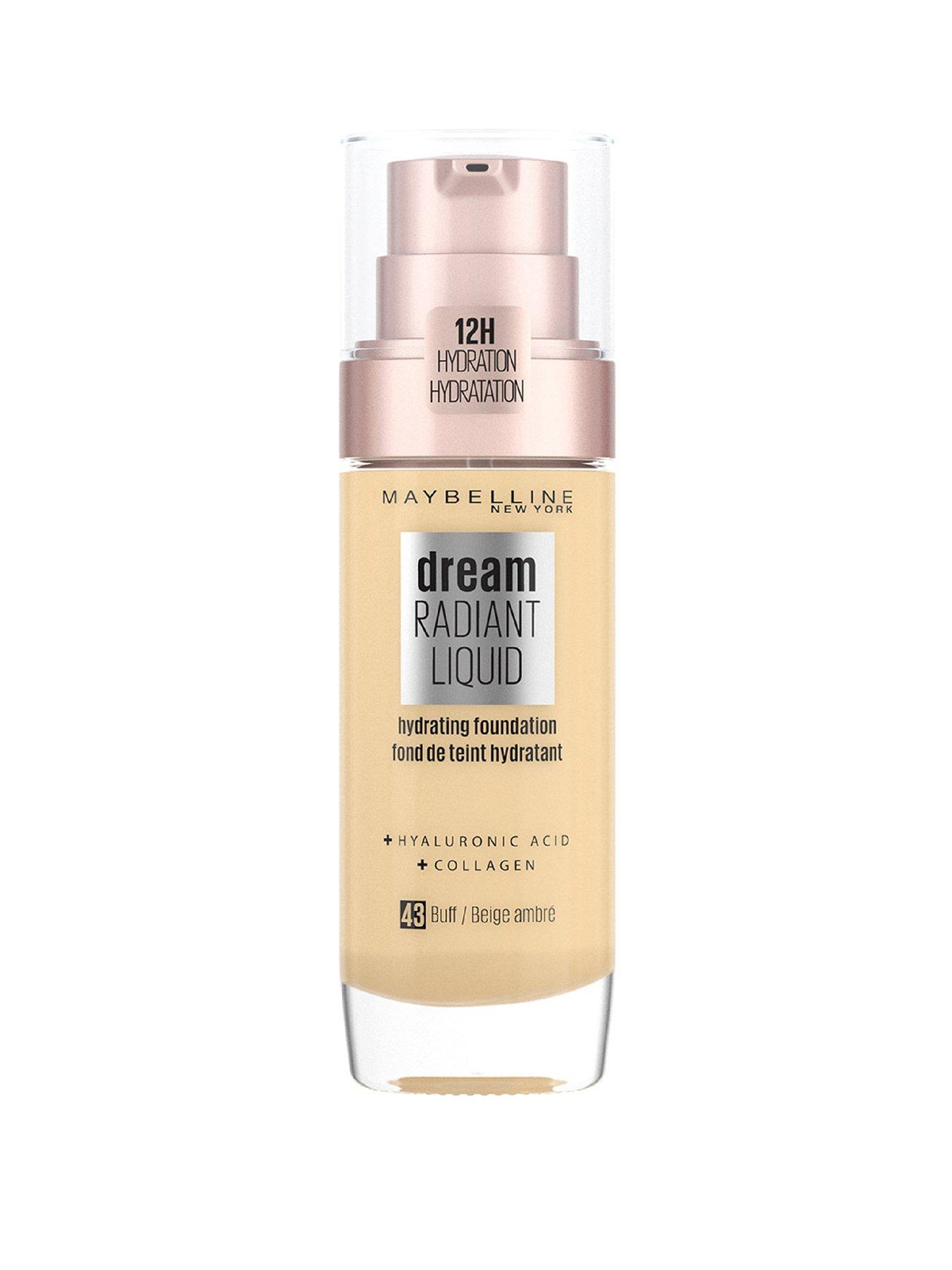 undefined Dream Radiant Liquid Hydrating Foundation with Hyaluronic Acid and Collagen - Lightweight, Medium Coverage Up to 12 Hour Hydration