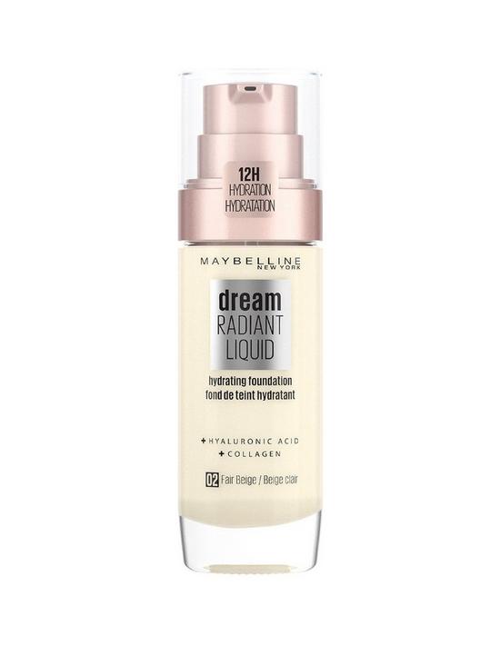 front image of maybelline-dream-radiant-liquid-hydrating-foundation-with-hyaluronic-acid-and-collagen-lightweight-medium-coverage-up-to-12-hour-hydration
