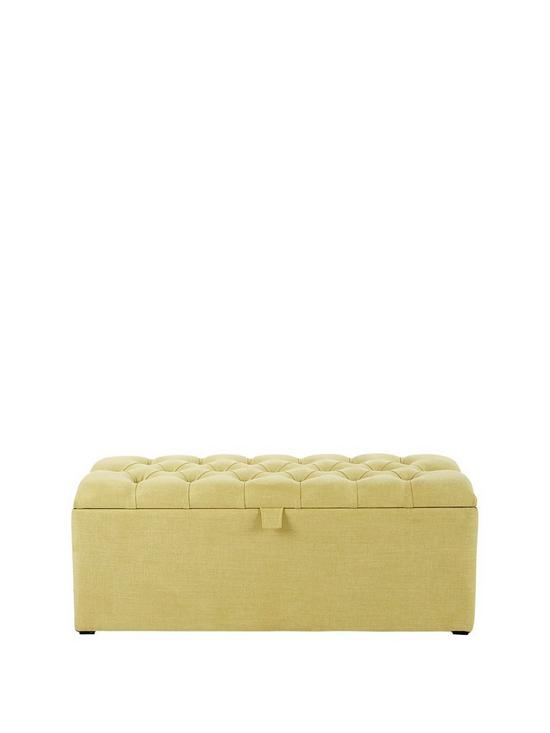front image of porter-fabric-ottoman