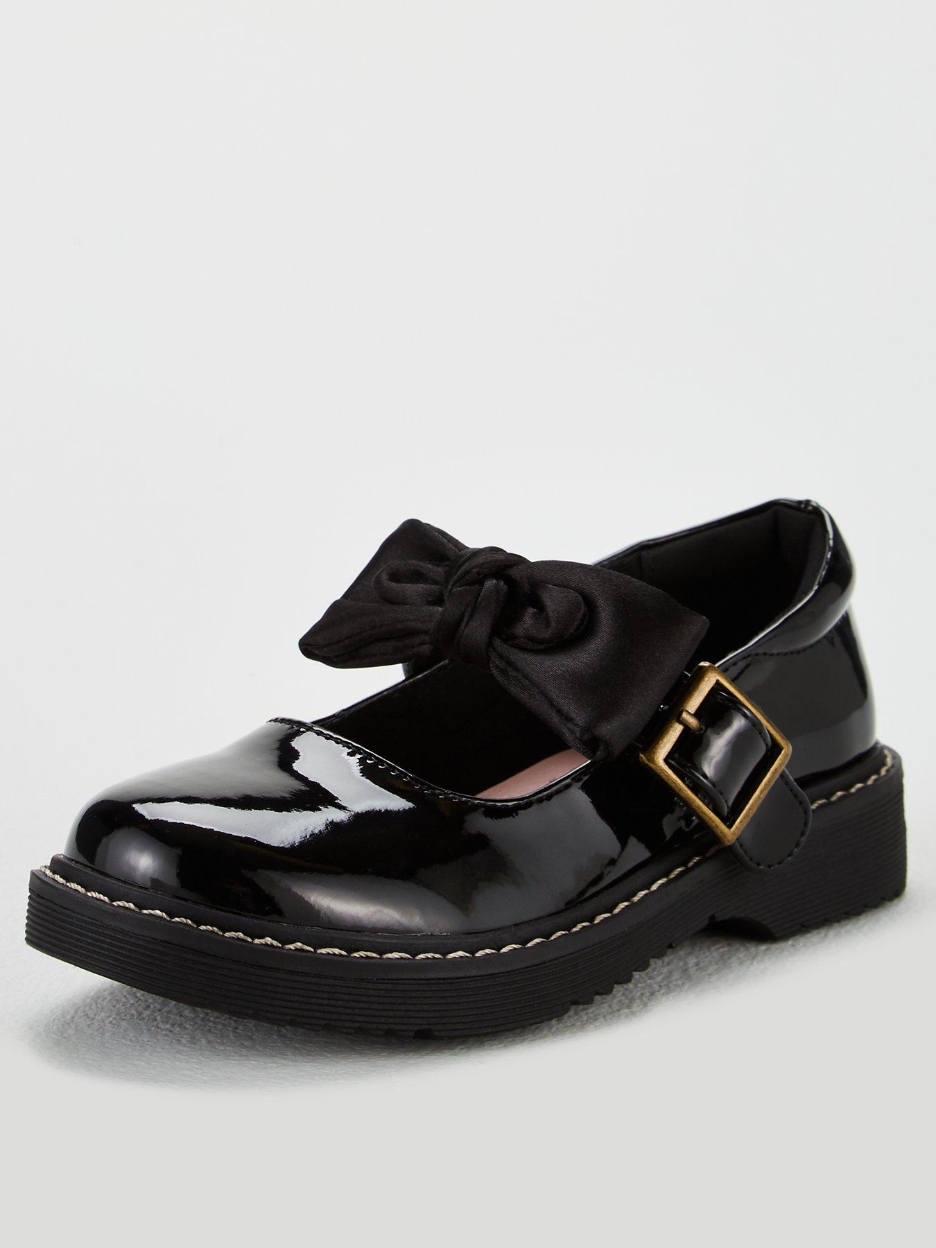 black school shoes for girls
