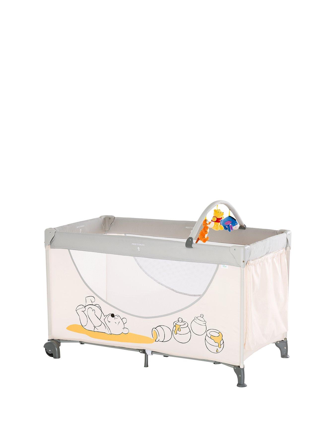 hauck winnie the pooh travel cot