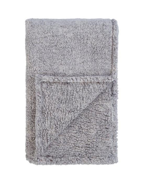 front image of cascade-home-fluffy-throw