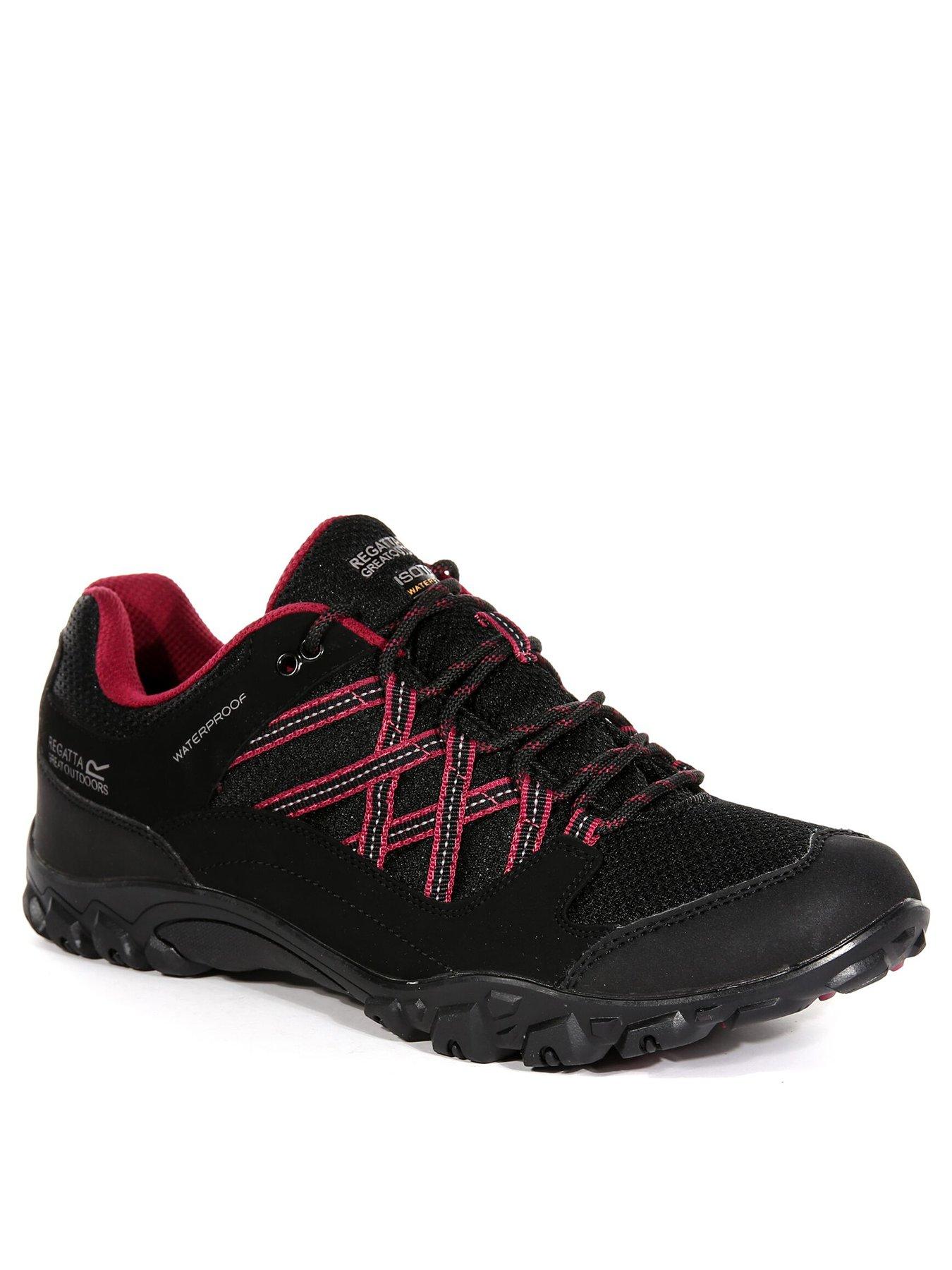Regatta Womens Lady Edgepoint Waterproof Walking Shoe -black