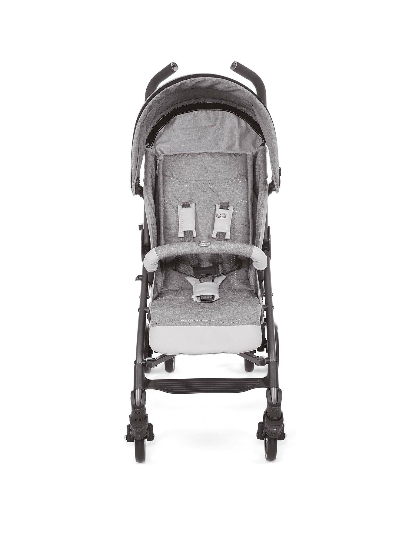 how to close chicco liteway stroller