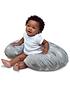  image of chicco-boppy-nursing-pillow-for-infants-0-months-nursing-pillow-and-baby-nest-for-breastfeeding-and-bottle-feeding-modern-woodland