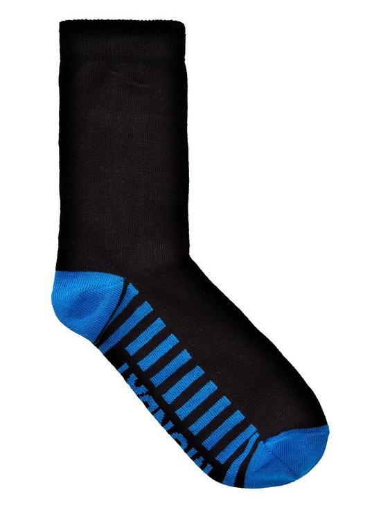 back image of everyday-7-pack-days-of-the-week-socks-multi