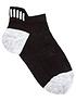  image of everyday-7-pack-trainer-liner-socks-with-reflective-strip-detail-multi