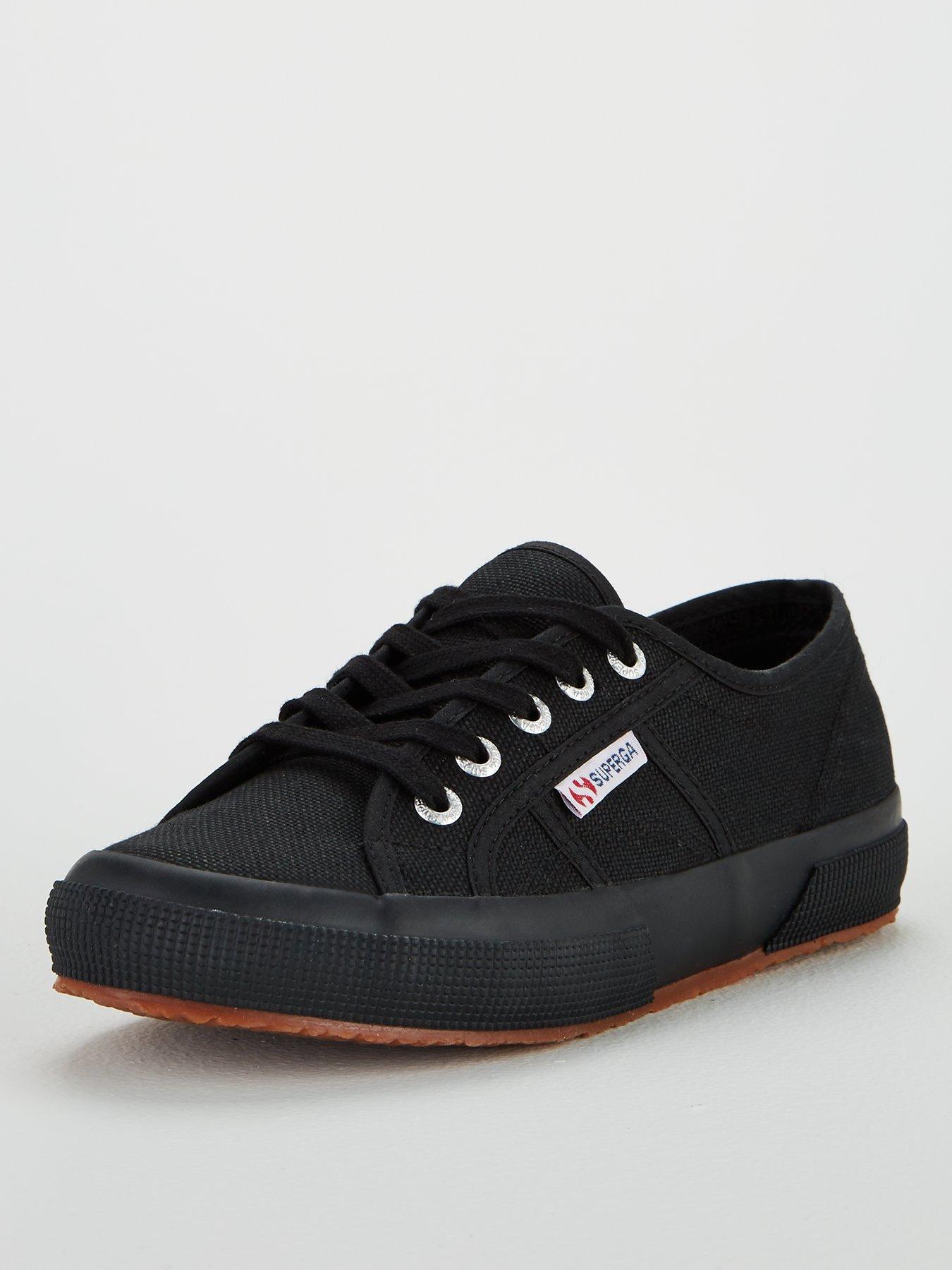 Superga hotsell leather plimsolls