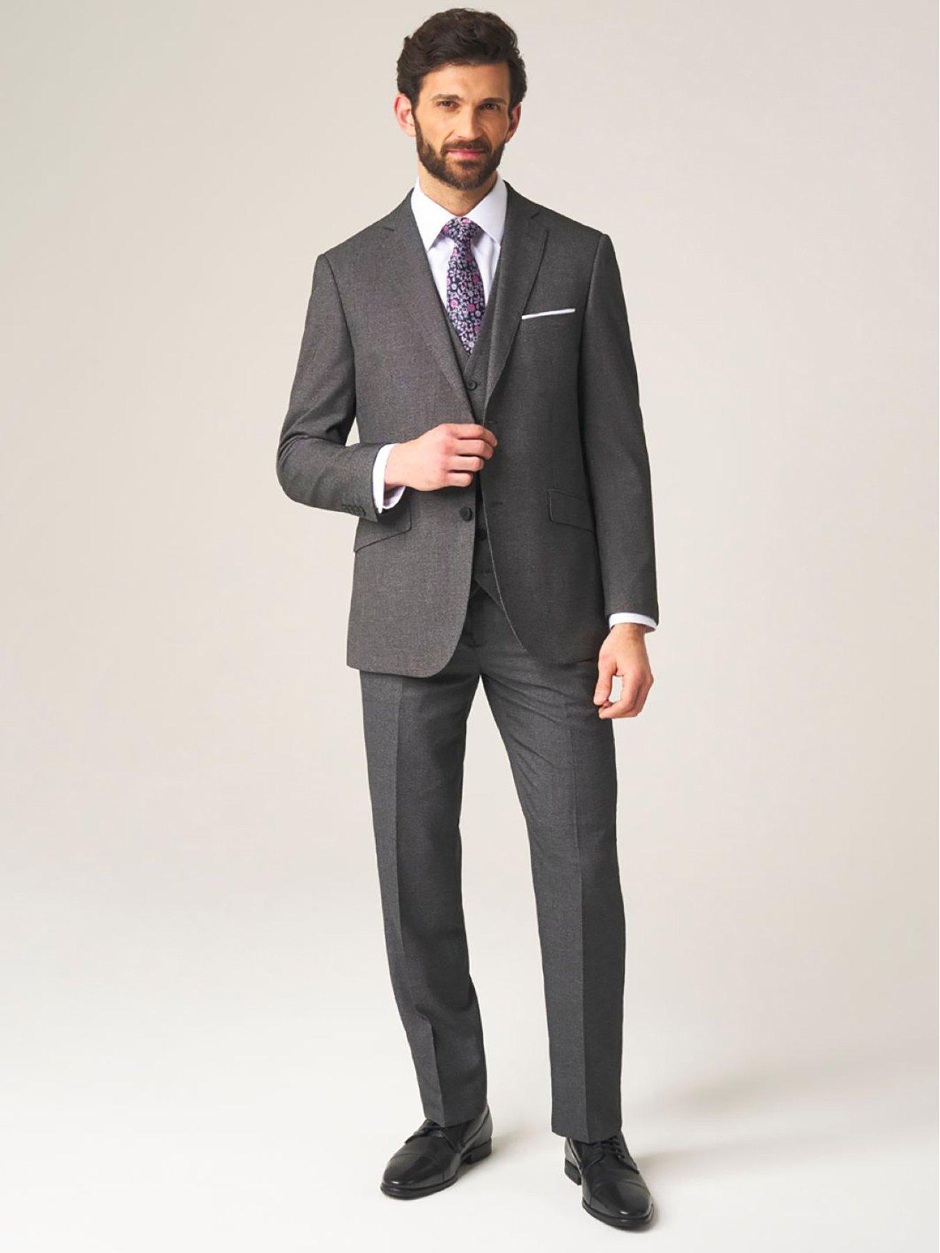 Image 3 of 3 of Skopes Harcourt Tailored Fit Trousers - Grey