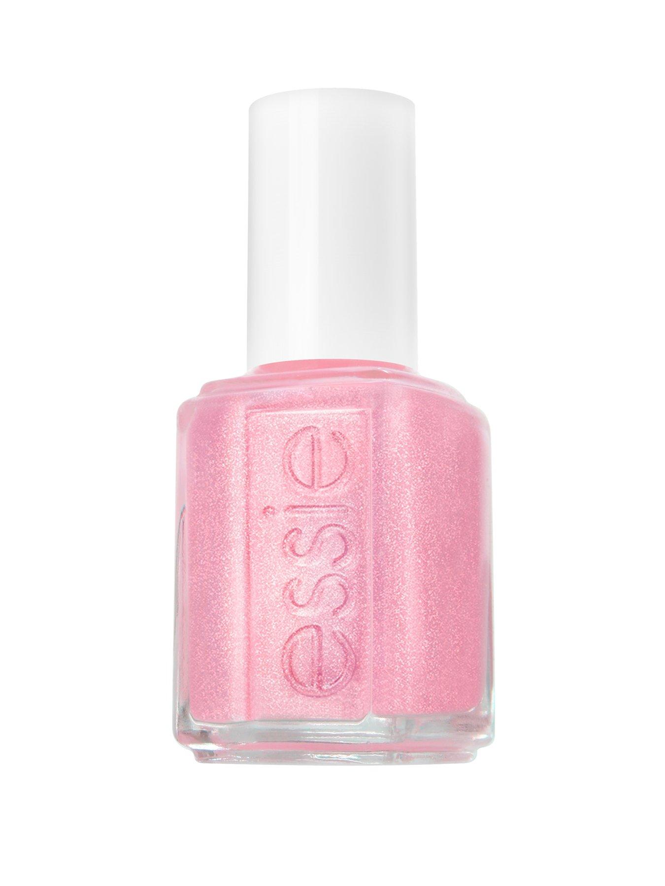 Essie 514 Birthday Girl Gold Pink Glitter Nail Polish Littlewoods Com