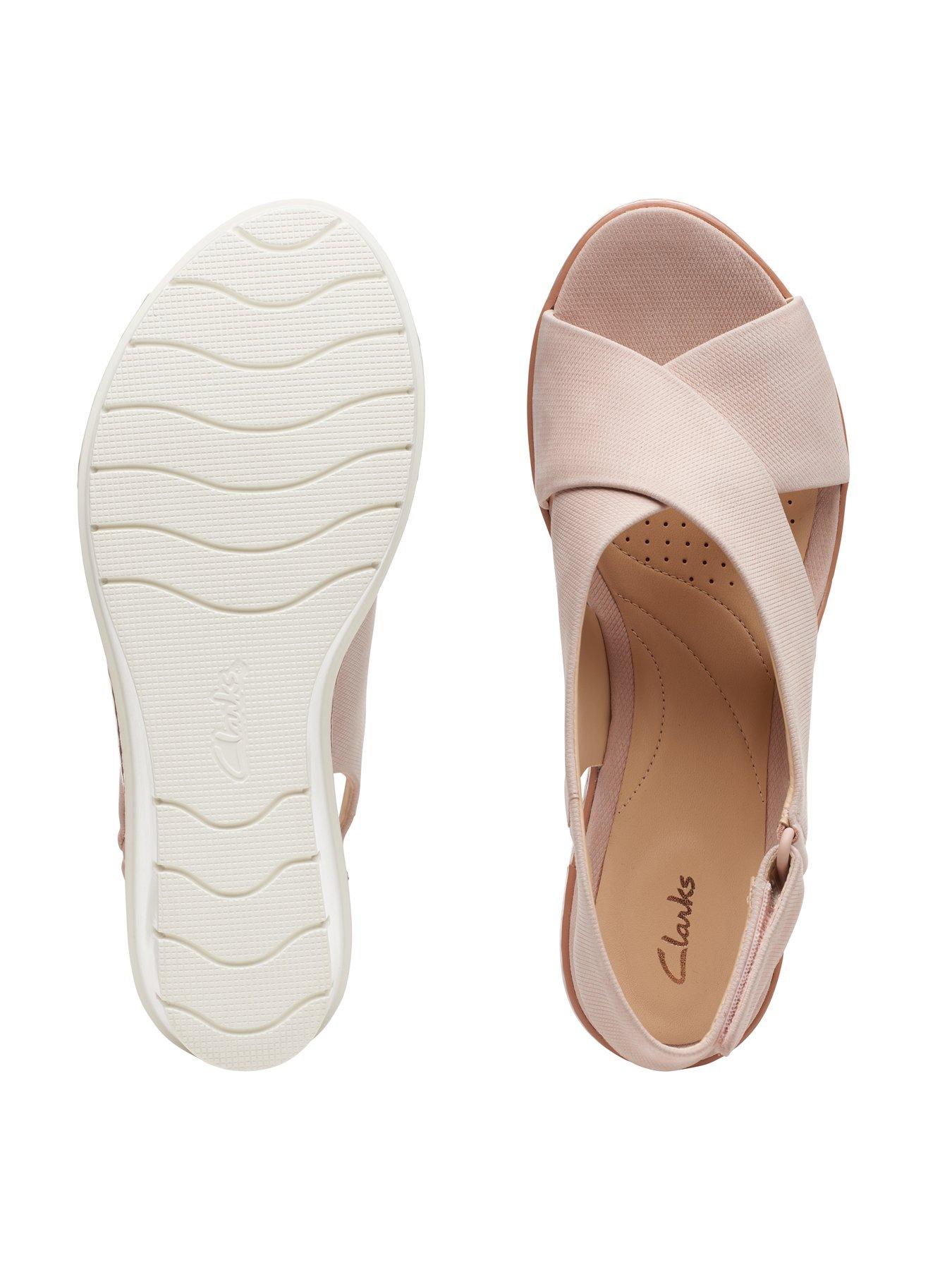 clarks palm candid silver