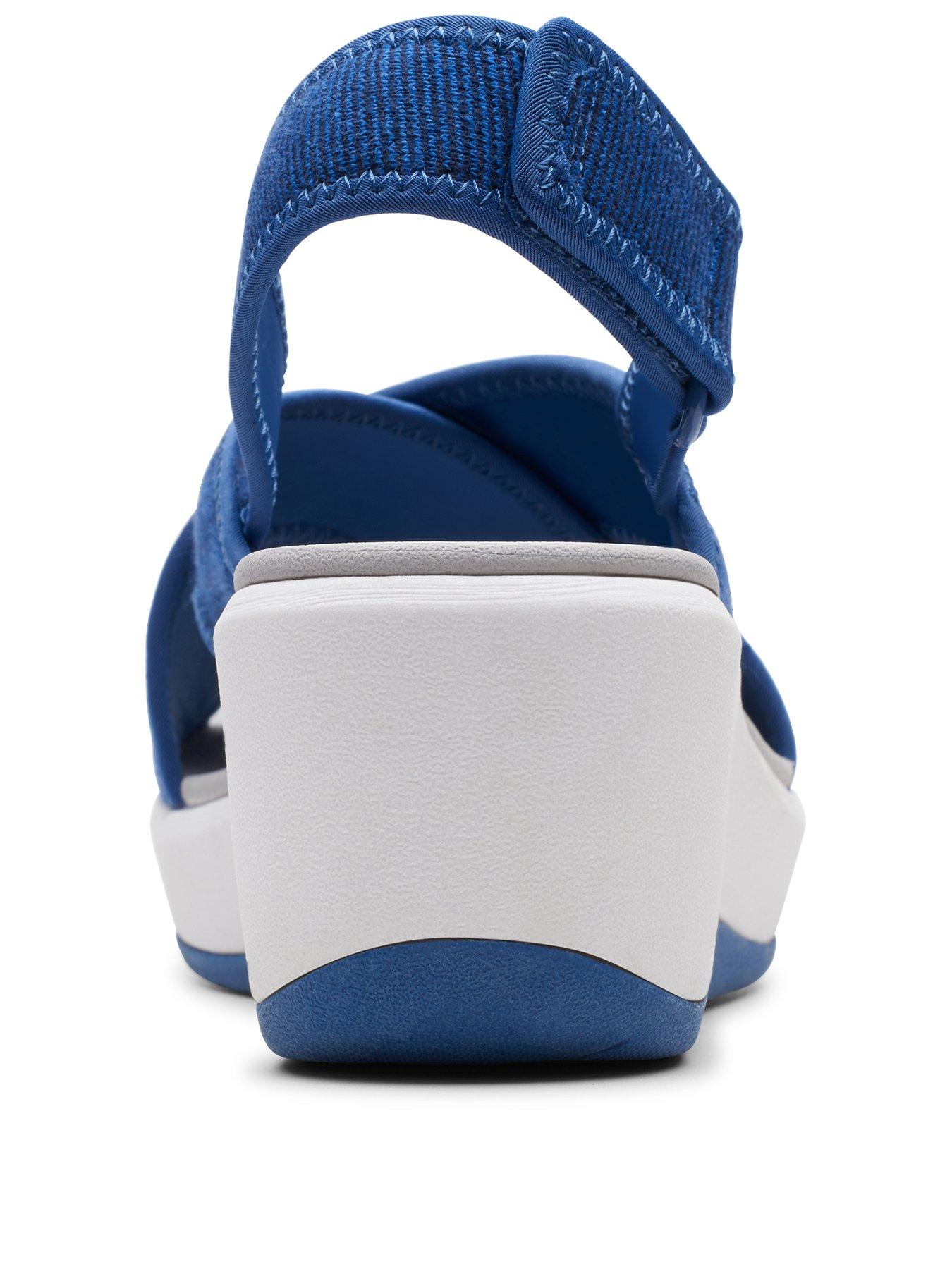 clarks cloudsteppers cali reef wedge sandal