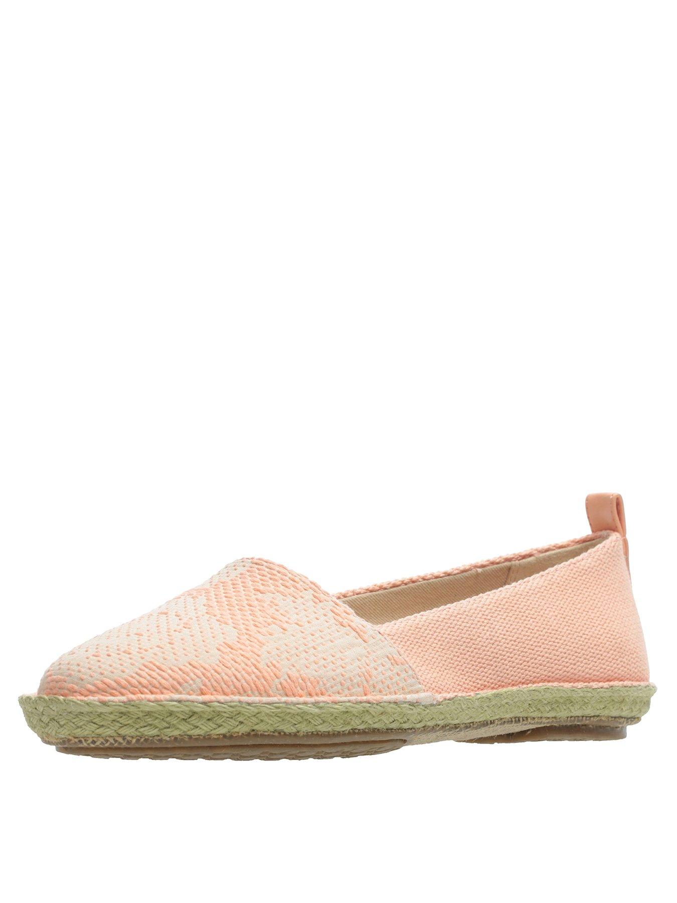 clarks espadrille flats