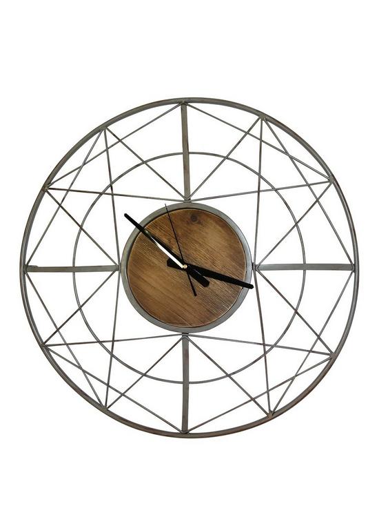 front image of arthouse-metal-wall-clock