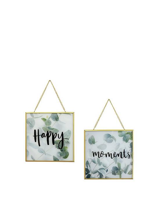 front image of arthouse-happy-moments-hanging-prints--nbsp-set-of-2nbsp