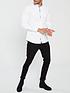  image of river-island-white-oxford-stretch-long-sleeve-shirt