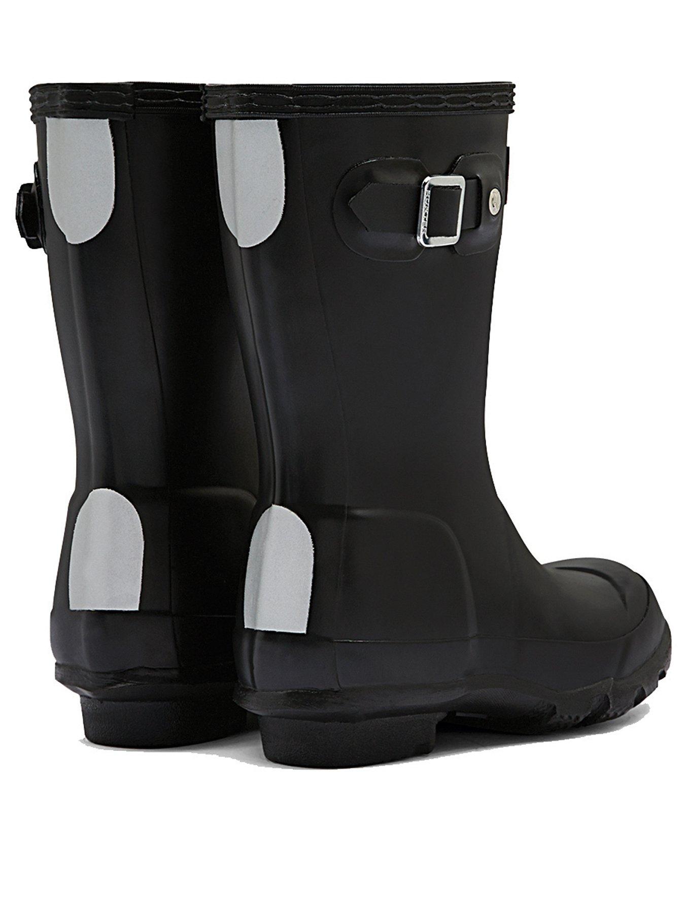 Image 2 of 5 of Hunter Original Kids Wellington Boots - Black