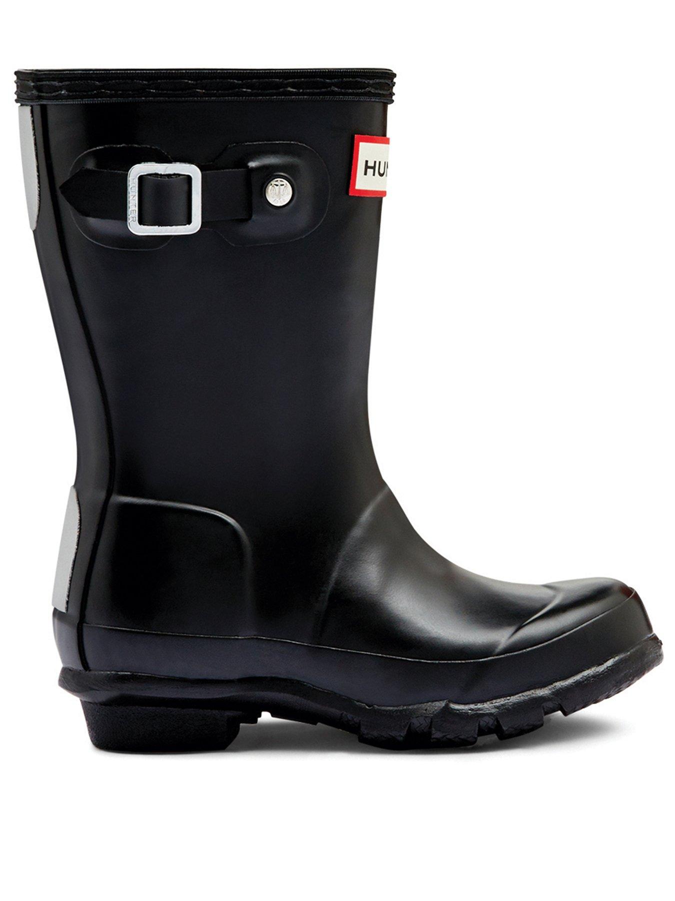 Image 3 of 5 of Hunter Original Kids Wellington Boots - Black