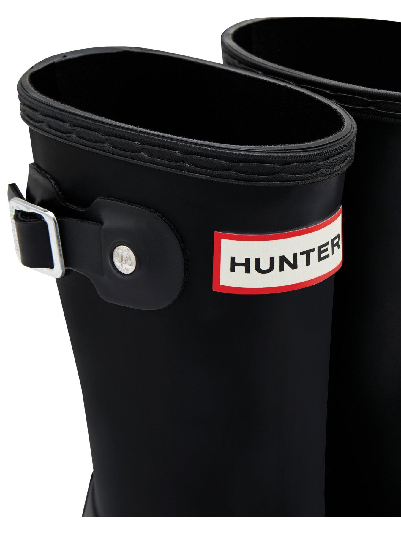 Image 5 of 5 of Hunter Original Kids Wellington Boots - Black