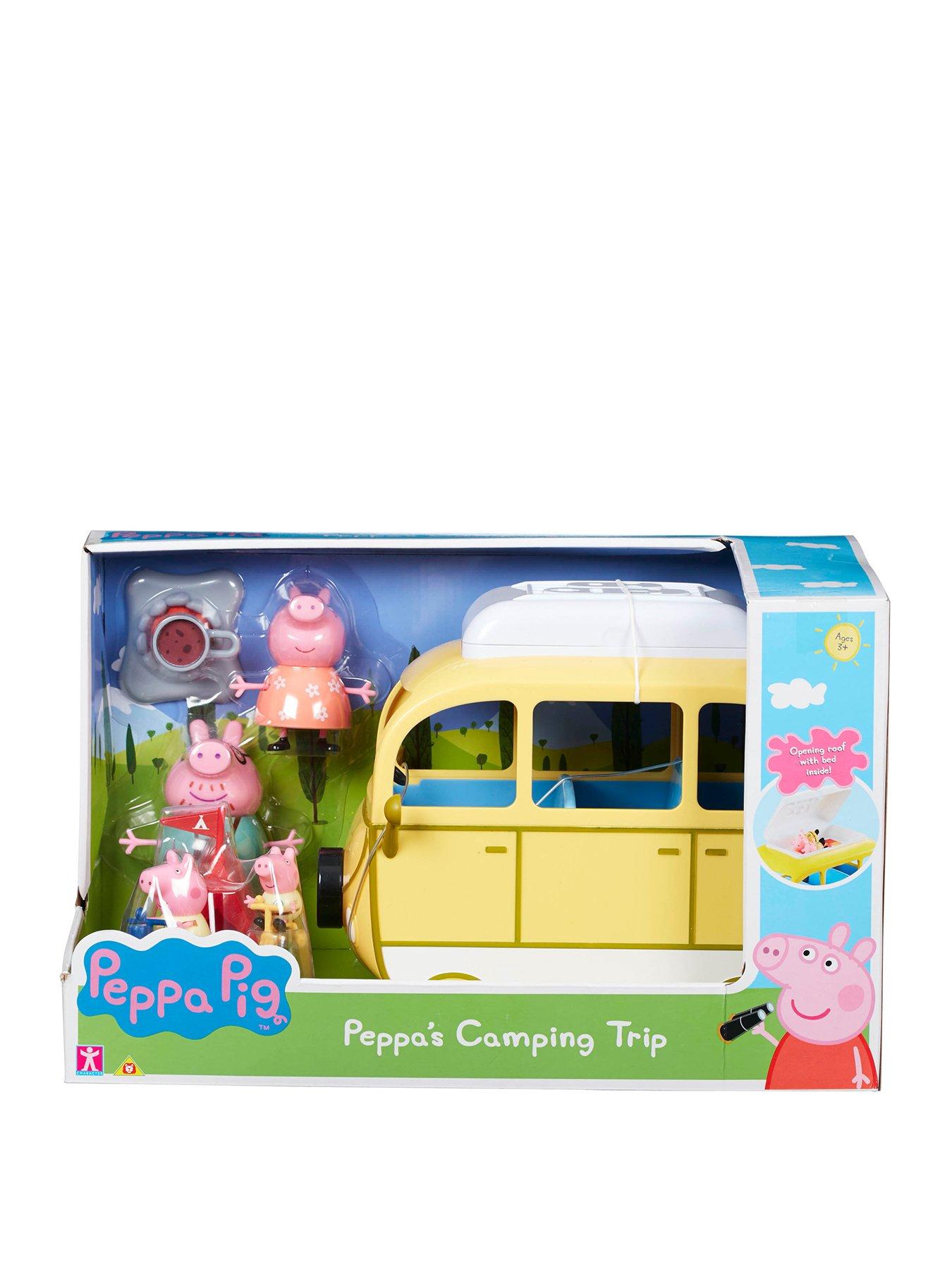 peppa pig campervan and park playset