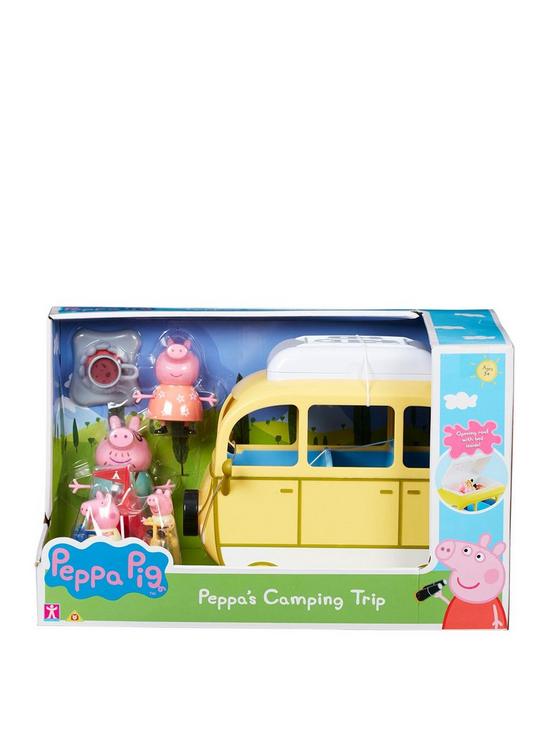 front image of peppa-pig-camping-trip-play-set