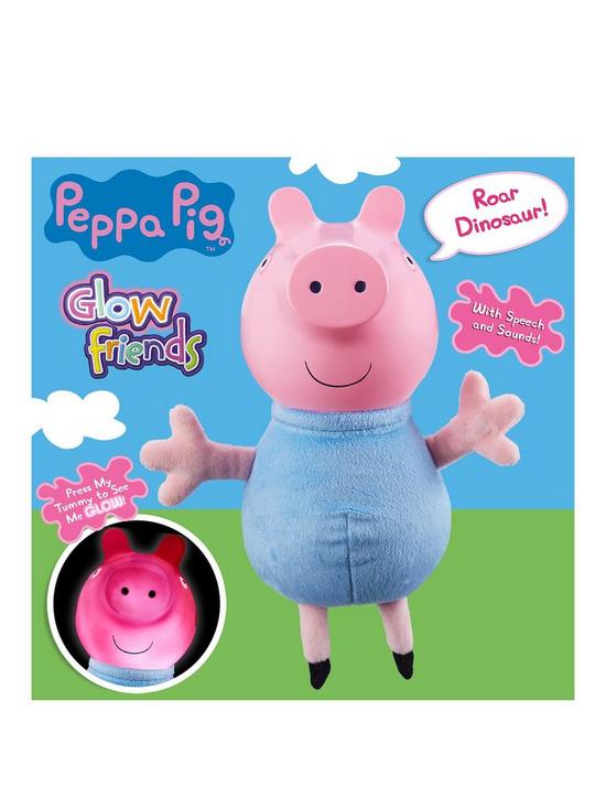 front image of peppa-pig-talking-glow-george
