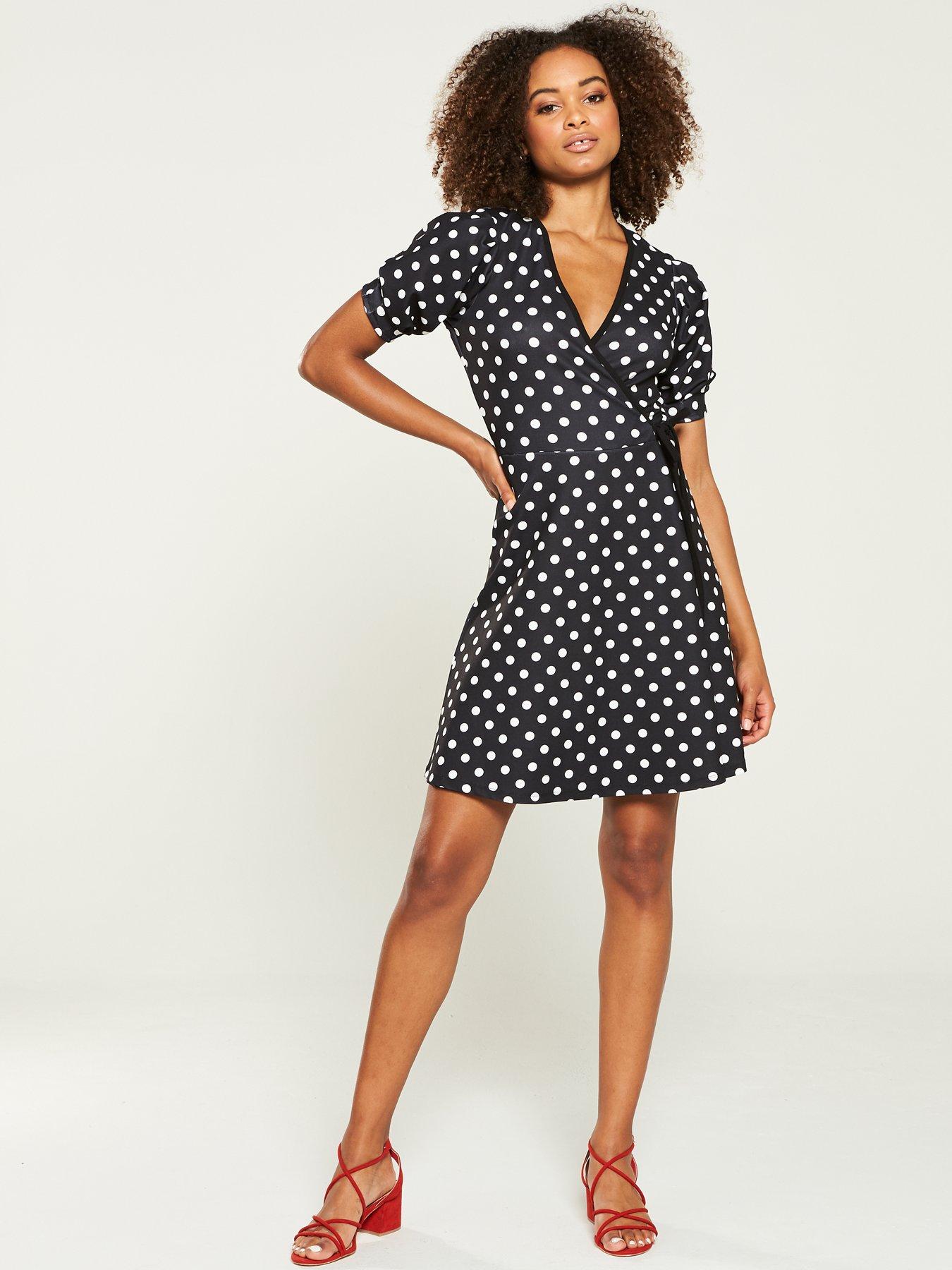 littlewoods polka dot dress