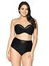  image of curvy-kate-sheer-class-high-waisted-brief-black