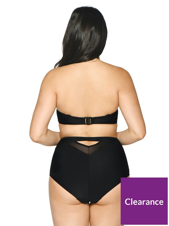 back image of curvy-kate-sheer-class-high-waisted-brief-black
