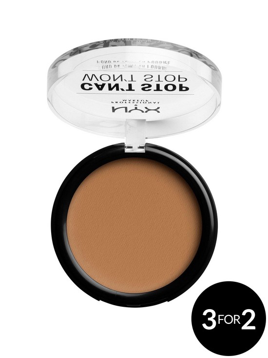 stillFront image of nyx-professional-makeup-cant-stop-wont-stop-full-coverage-powder-foundation