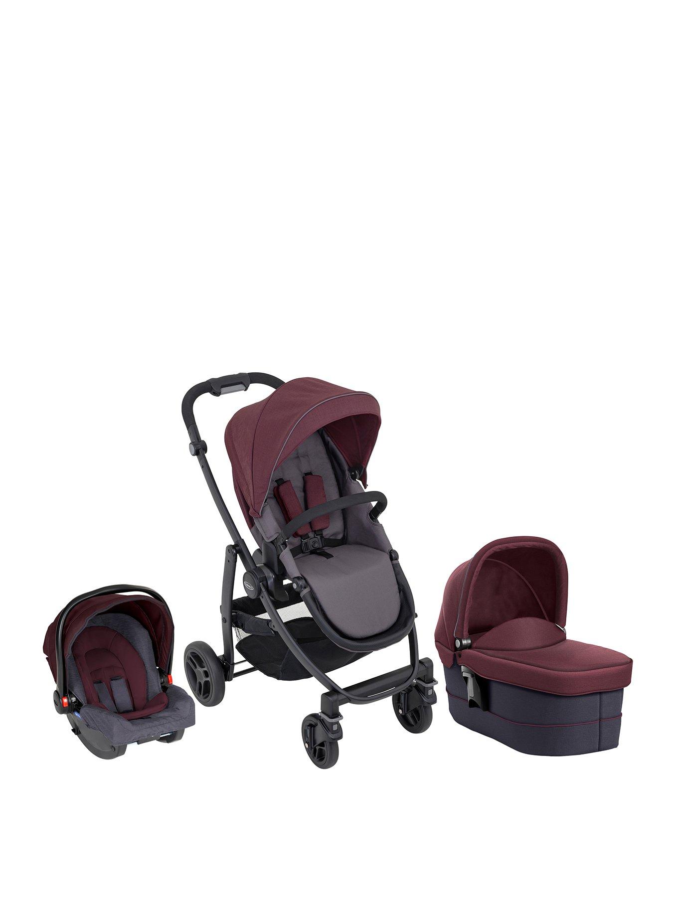 graco evo trio travel system