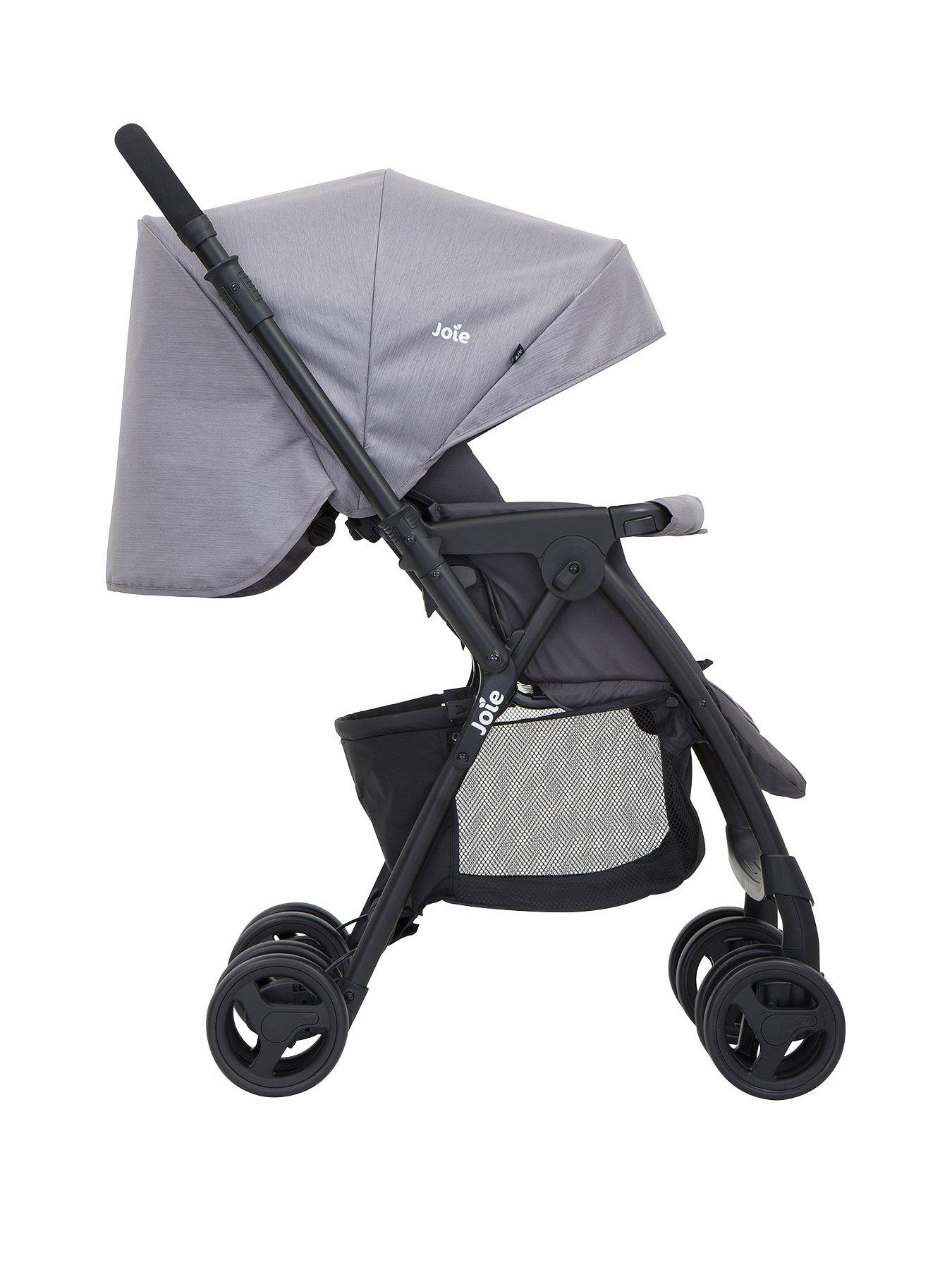 joie chrome scenic stroller & carrycot