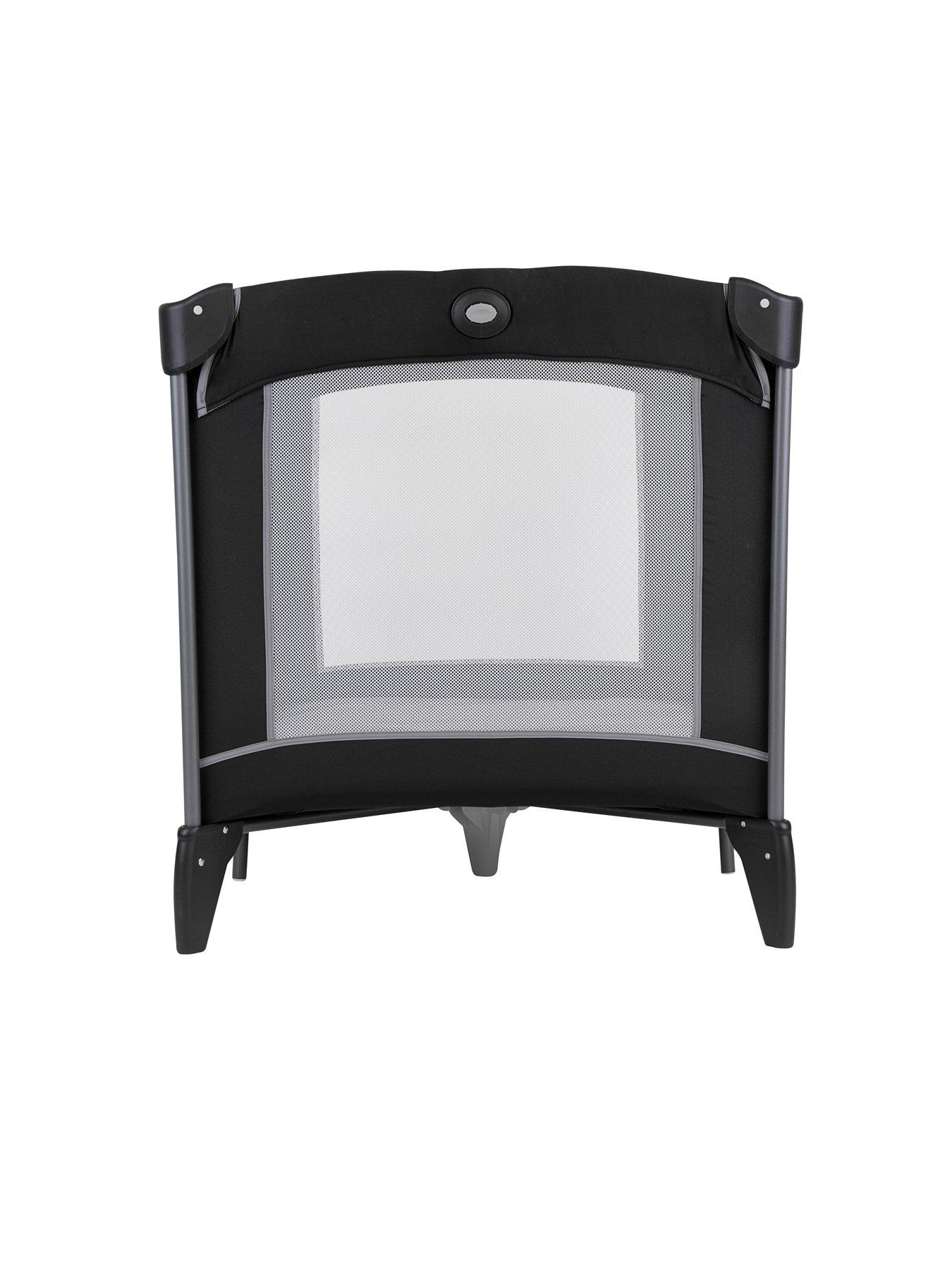Image 3 of 7 of Graco Compact Travel Cot - Black/Grey