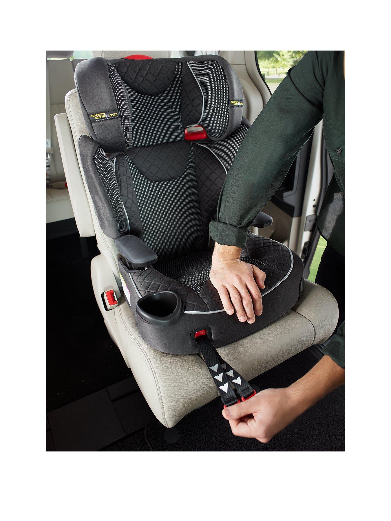 Graco affix car hot sale seat fitting list