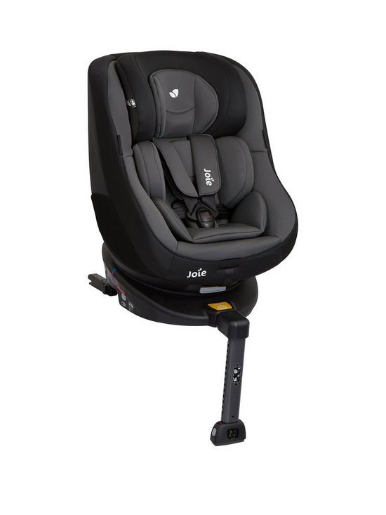 front image of joie-spin-360-group-01-car-seat-ember