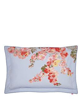 Joules Joules Hollyhock Floral 100% Cotton Percale Oxford Pillowcase Picture