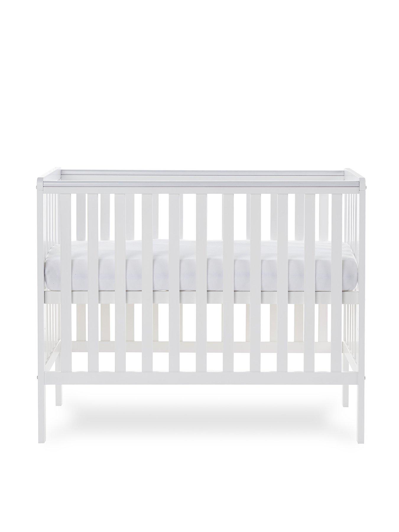 Image 2 of 5 of Obaby Bantam Space Saver Cot Bed &amp; Mattress