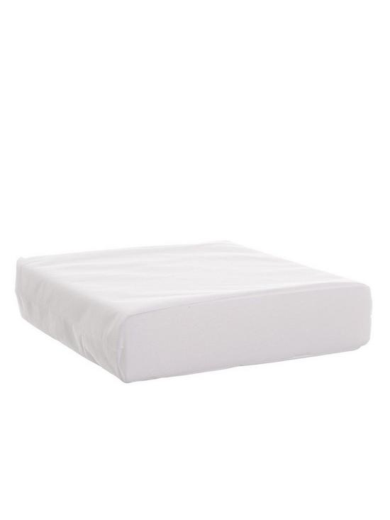 stillFront image of obaby-eco-foam-cot-bed-mattress-140x70cm