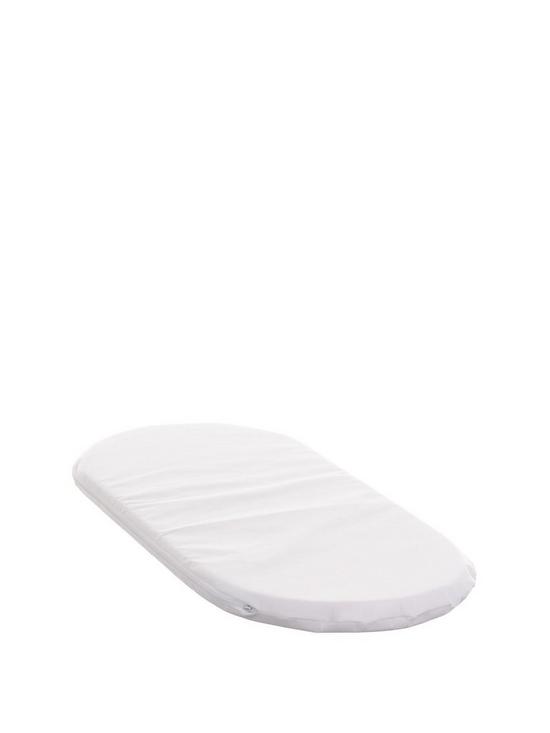 front image of obaby-foam-moses-basket-mattress-75x28cm