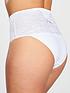  image of pour-moi-eden-high-waisted-brief-white