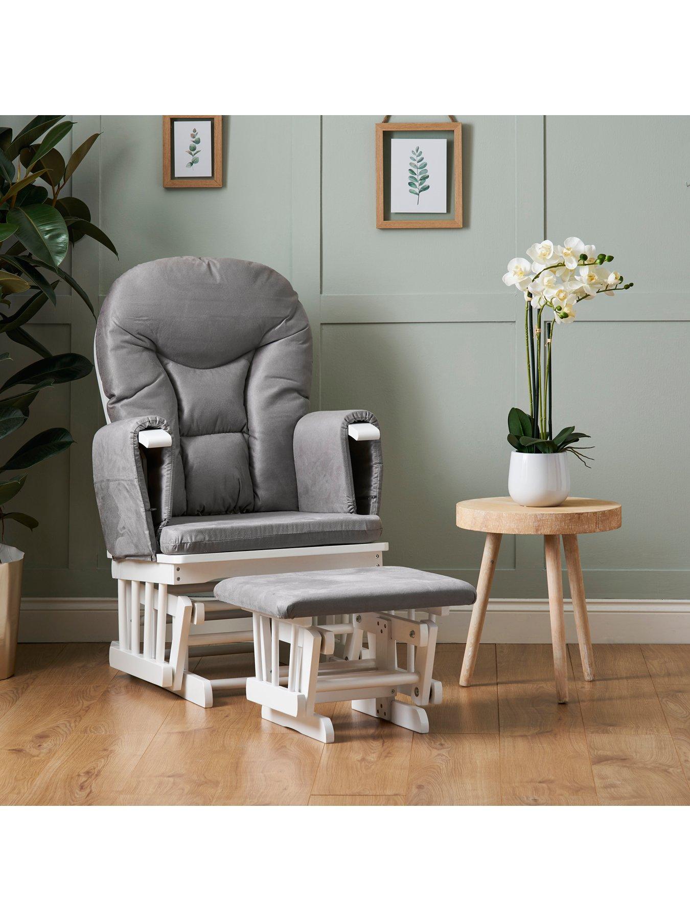 nursery chair and stool