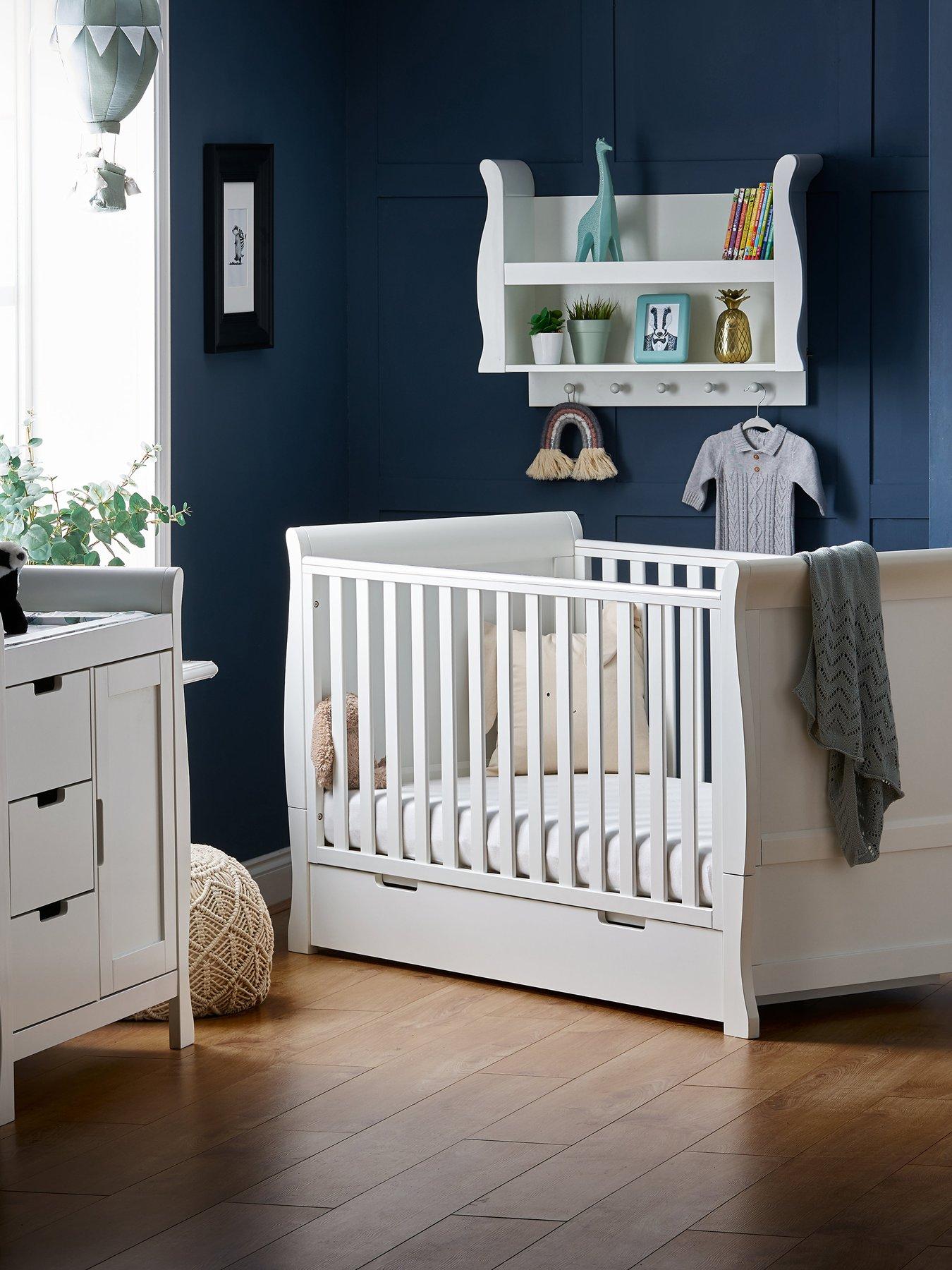 Obaby Stamford Classic Sleigh 2-Piece Nursery Furniture Set