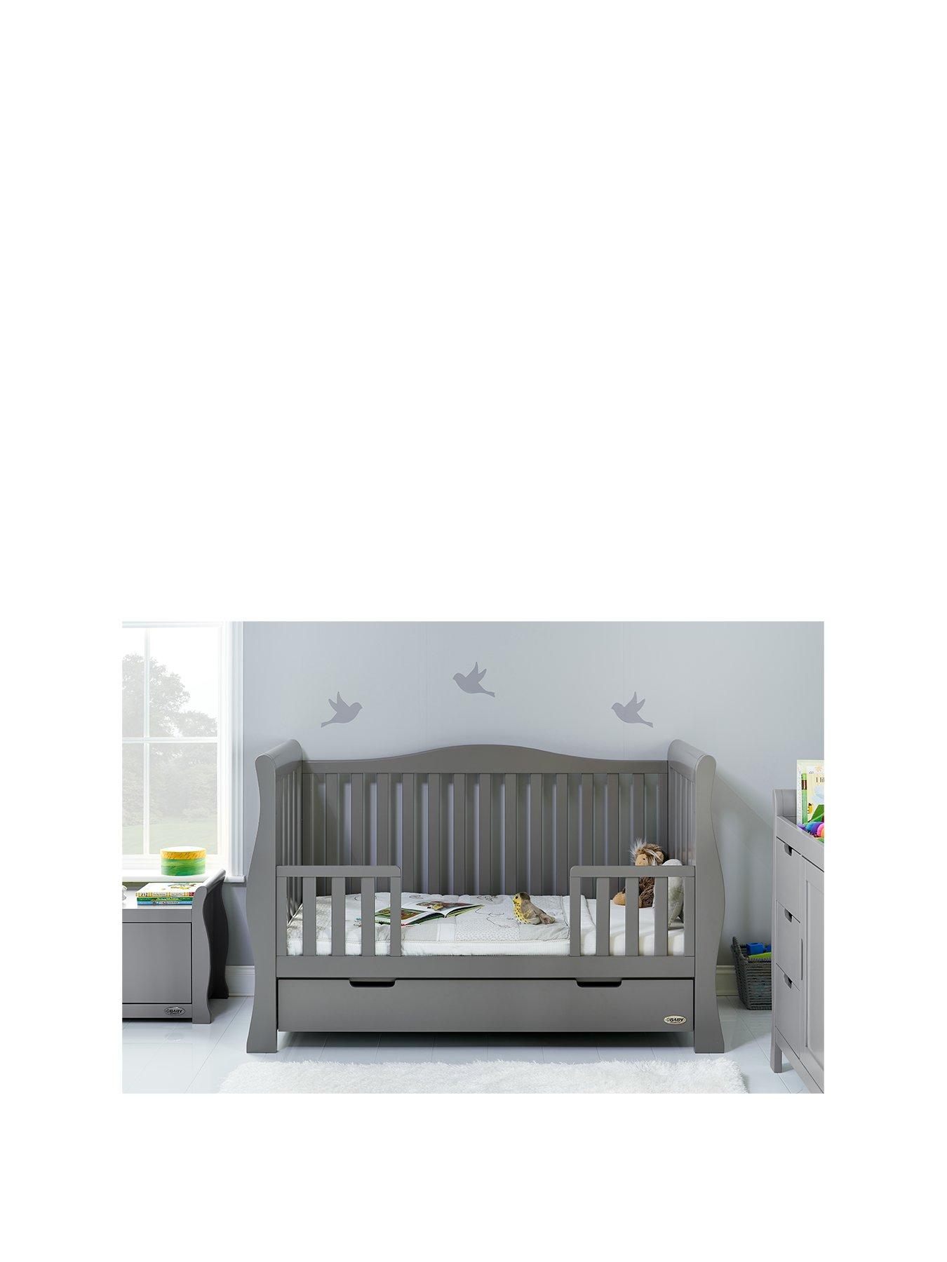 Obaby Stamford Luxe Sleigh 3 Piece Nursery Furniture Set