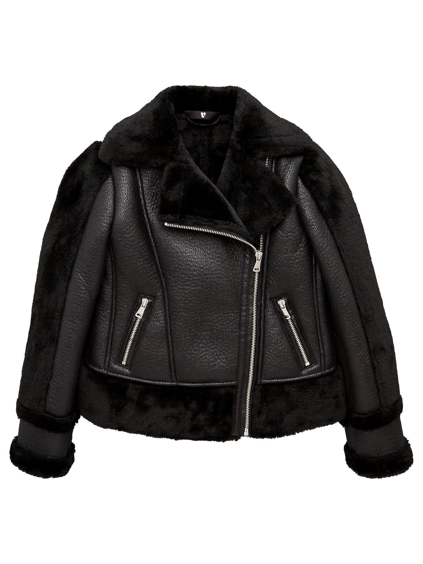 girls aviator jacket