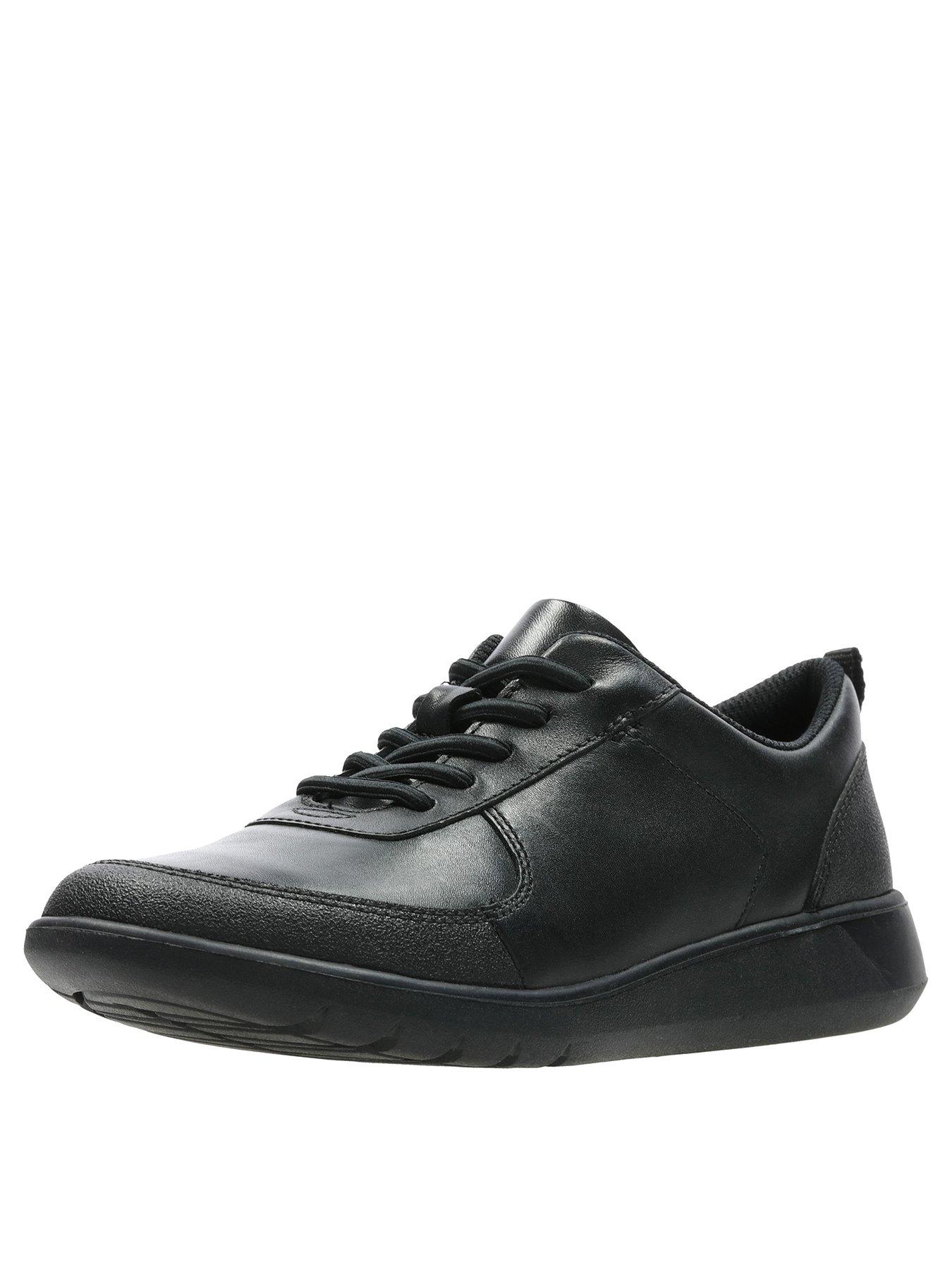 clarks older boys school shoes