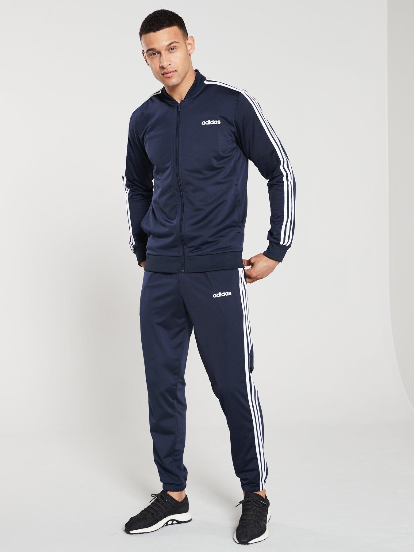 adidas 3 stripe tracksuit