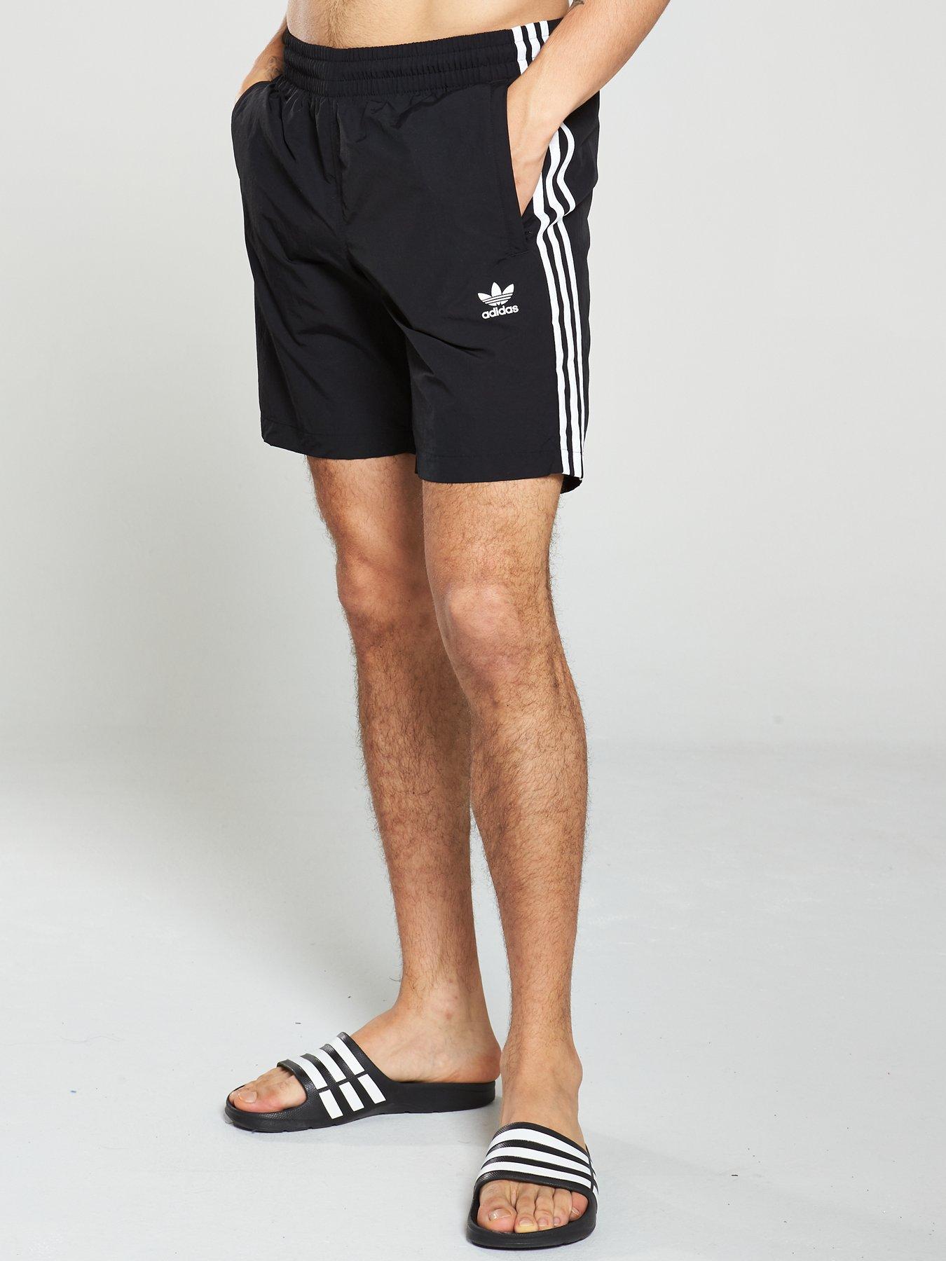 adidas mens swim trunks